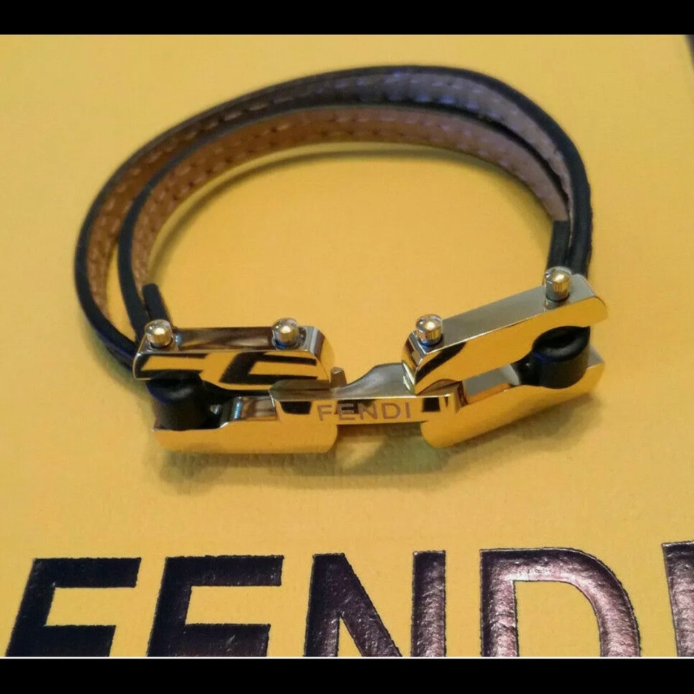 Fendi choker / wrap bracelet